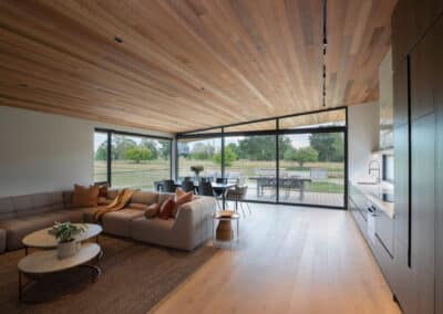 Modern studio with timber stairs Timaru